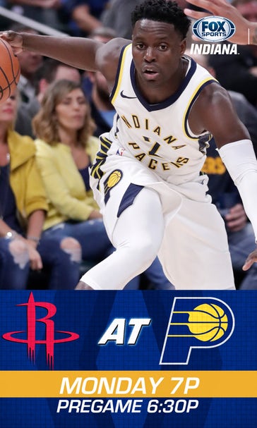 Confident Oladipo to lead Pacers against struggling Rockets